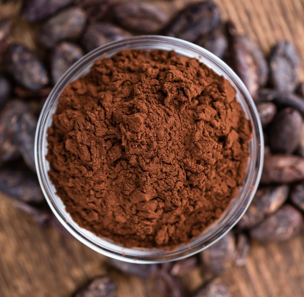 Cocoa husk regenarated